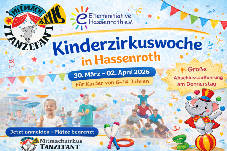 Kinderzirkuswoche in den Osterferien